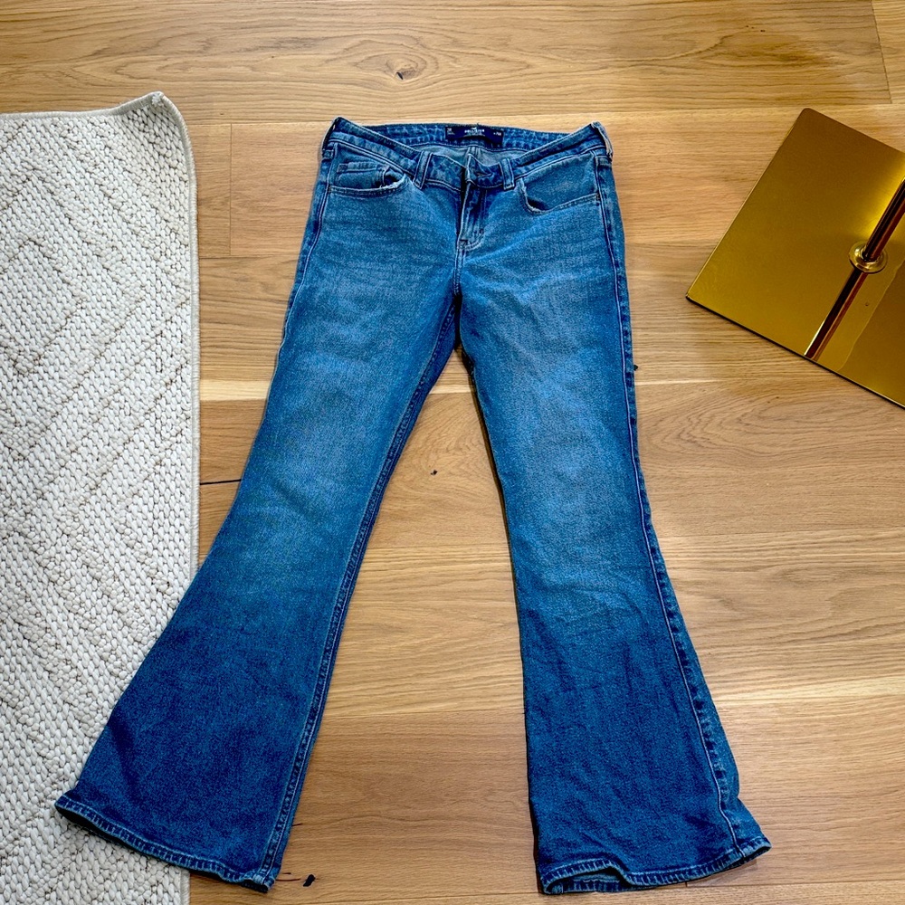 Classic Blue Flared Teen Jeans
